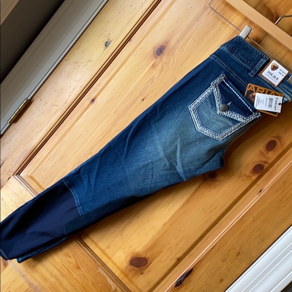 ariat denim breeches